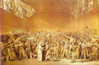 David, Jacques-Louis - The Tennis Court Oath